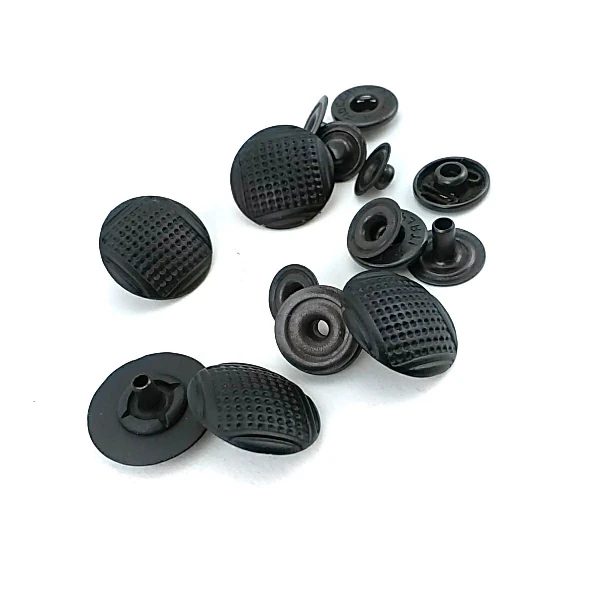 17 mm Snap Fastener front and detail view
