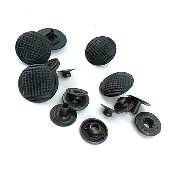17 mm Snap Fastener front and detail view