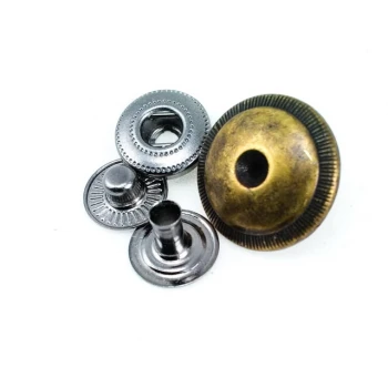 Rhinestone Snap Fasteners Button Edge Patterned 18 mm 28 L E 278