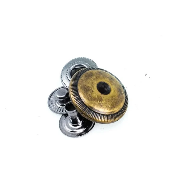 Rhinestone Snap Fasteners Button Edge Patterned 18 mm 28 L E 278