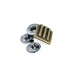 Square Snap Fasteners Button 14 x 14 mm E 347