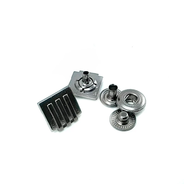 Square Snap Fasteners Button 14 x 14 mm E 347