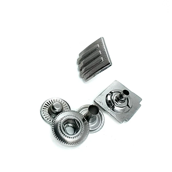 Square Snap Fasteners Button 14 x 14 mm E 347