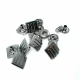 Square Snap Fasteners Button 14 x 14 mm E 347
