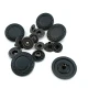 Mineli Çıtçıt Metal Düğme 22 mm - 36 boy Ceket ve Mont Düğmesi E 421