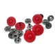 Metal Çıtçıt Düğme 17 mm - 28 boy E 428