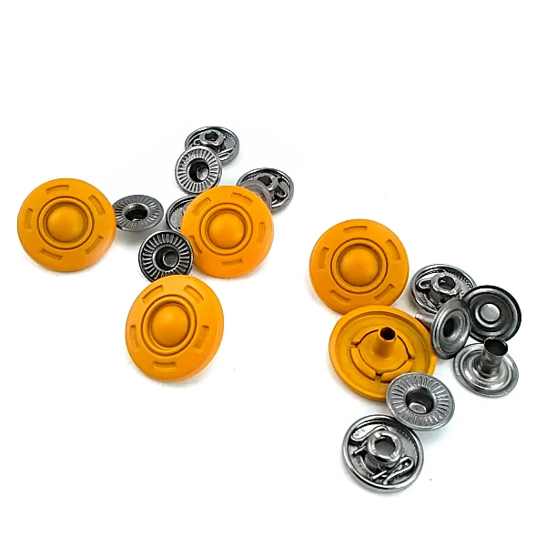 Metal Çıtçıt Düğme 17 mm - 28 boy E 428