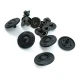 Metal Çıtçıt Düğme 17 mm - 28 boy E 428