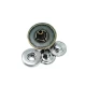 Snap Fasteners Button Logo and Motif Patterned 17 mm 28 L E 454