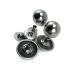 Zamak Ball Snap Fasteners Button 17 mm - 27 L E 471 Zamak Ball Snap Fasteners Button 17 mm - 27 L E 471
