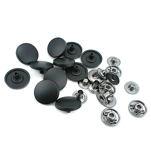 Flat Snap Fasteners Slightly Convex Snap Button 16 mm - 26 L E 472 Flat Snap Fasteners Slightly Convex Snap Button 16 mm - 26 L E 472