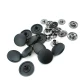 Flat Snap Fasteners Slightly Convex Snap Button 16 mm - 26 L E 472