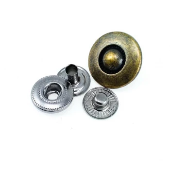 Metal Snap fasteners Button 17 mm - 28 L E 557