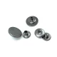 Flat Coin Type Snap Button Outerwear Snap Fasteners 18 mm - 28 L E 563