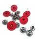 Mineli Çıt çıt Düğme Metal Retro Tasarımlı 18 mm - 29 boy E 637