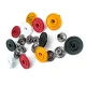 Mineli Çıt çıt Düğme Metal Retro Tasarımlı 18 mm - 29 boy E 637