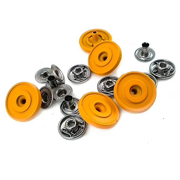 Mineli Çıt çıt Düğme Metal Retro Tasarımlı 18 mm - 29 boy E 637
