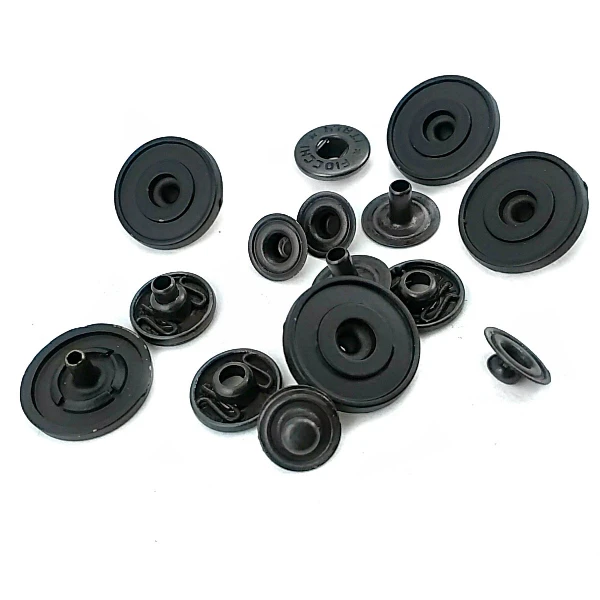 Mineli Çıt çıt Düğme Metal Retro Tasarımlı 18 mm - 29 boy E 637