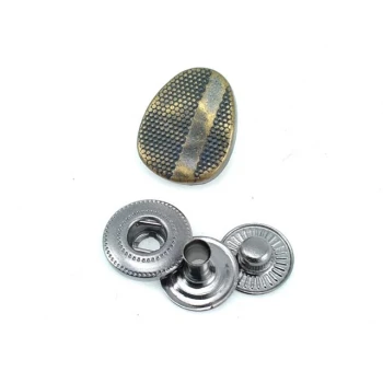 Snap Fasteners Button Dot Pattern 23 x 13 mm E 66