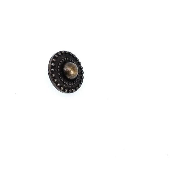 Patterned Zamak Snap Fasteners Button 12 mm - 18 L E 768