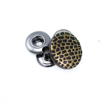 Snap Fasteners Button Honeycomb Pattern 17 mm 28 L E 769