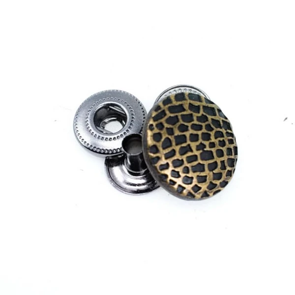 Snap Fasteners Button Honeycomb Pattern 17 mm 28 L E 769 Snap Fasteners Button Honeycomb Pattern 17 mm 28 L E 769