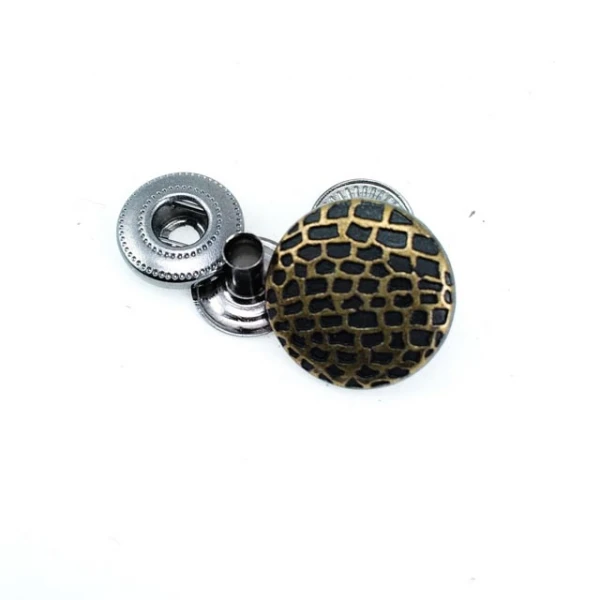 Snap Fasteners Button Honeycomb Pattern 17 mm 28 L E 769