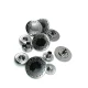 Snap Fasteners Decorative Patterned Metal Snap Button 16 mm - 26 L E 794 Snap Fasteners Decorative Patterned Metal Snap Button 16 mm - 26 L E 794