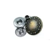 Snap Fasteners Decorative Patterned Metal Snap Button 16 mm - 26 L E 794 Snap Fasteners Decorative Patterned Metal Snap Button 16 mm - 26 L E 794
