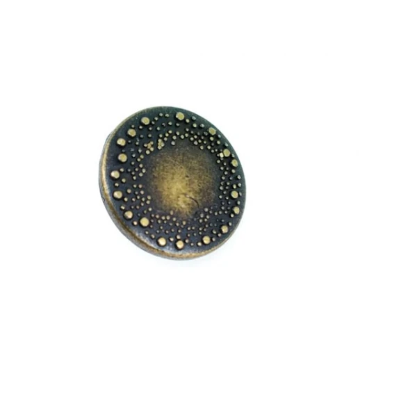 Snap Fasteners Decorative Patterned Metal  Snap Button 16 mm - 26 L E 794