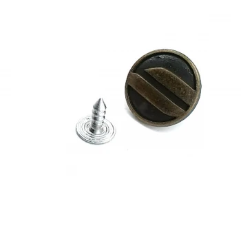 Estetik Desenli Kot Düğmesi 16 mm 26 Boy E 1019
