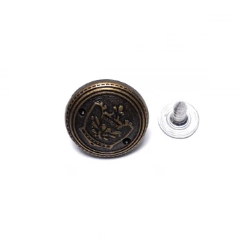 Taç Logolu Kot Düğme 20 mm 32 Boy E 1030