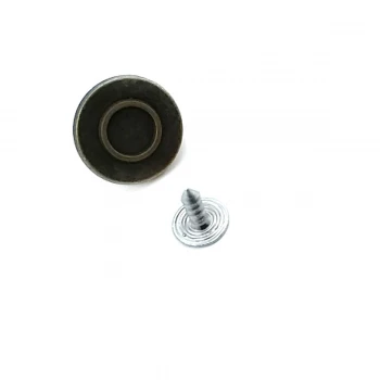 Halka Desenli Mineli Kot Düğmesi 17 mm 27 Boy E 1060
