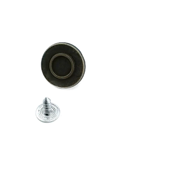 Ring Pattern Enameled Jeans Button 17 mm 27 L E 1060