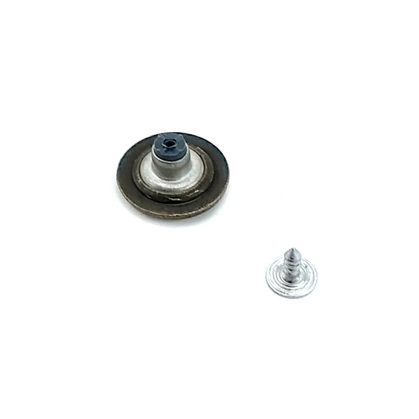 Desenli Kot Düğmesi 20 mm 32 Boy E 1068