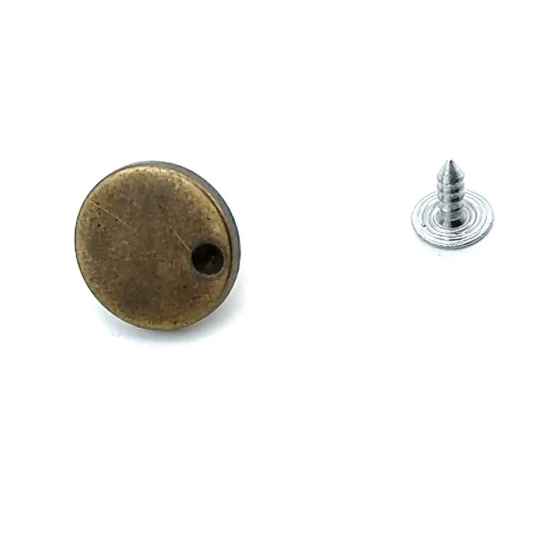 Single Stone Flat Coin Shape Jeans Button 17 mm 27 L E 1192 Single Stone Flat Coin Shape Jeans Button 17 mm 27 L E 1192