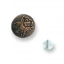 Logo Pattern Jeans Button 20 mm - 32 L E 1277