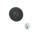 20 mm Jeans Button front and detail view