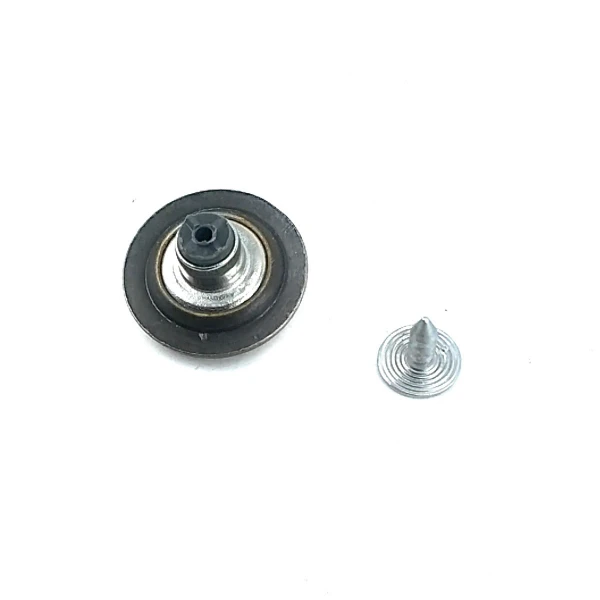 20 mm Jeans Button front and detail view