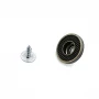 Dot Patterned Hole Denim Button 17 mm 27 L E 1371