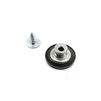Dot Patterned Hole Denim Button 17 mm 27 L E 1371