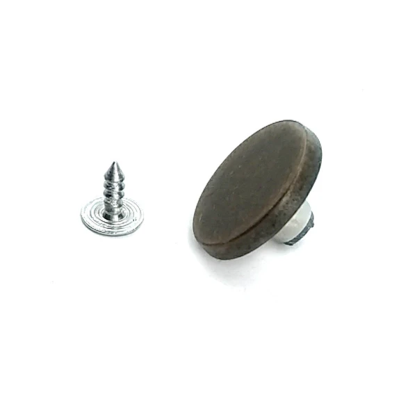 Jeans Button Flat Coin Shape 20.5 mm 32 L E 1395