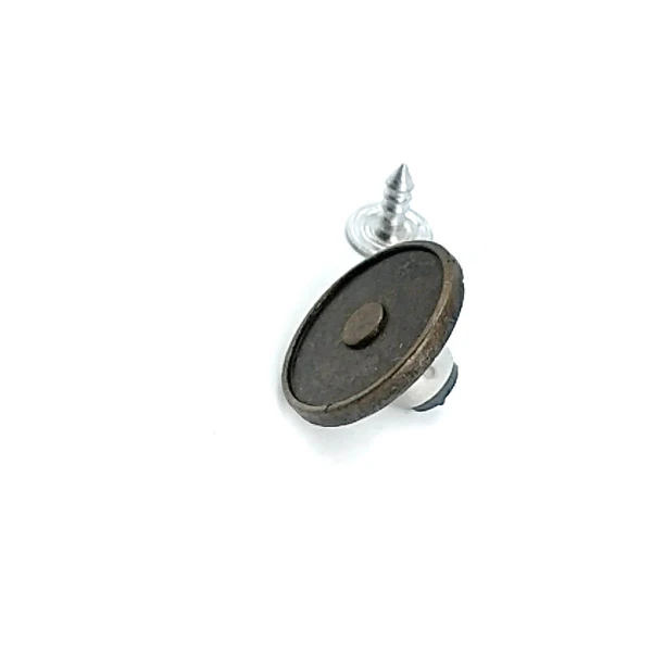 Plain Enameled Jeans Button 17 mm 27 L  E 1434