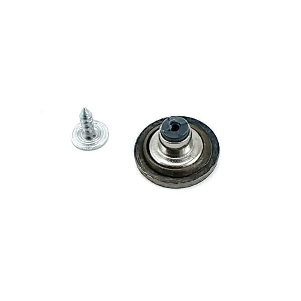 Plain Enameled Jeans Button 17 mm 27 L  E 1434