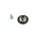 Plain Enameled Jeans Button 17 mm 27 L  E 1434