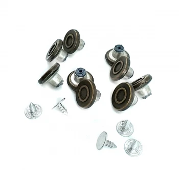 Ring Pattern Enameled Jeans Button 15 mm 24 L E 1550