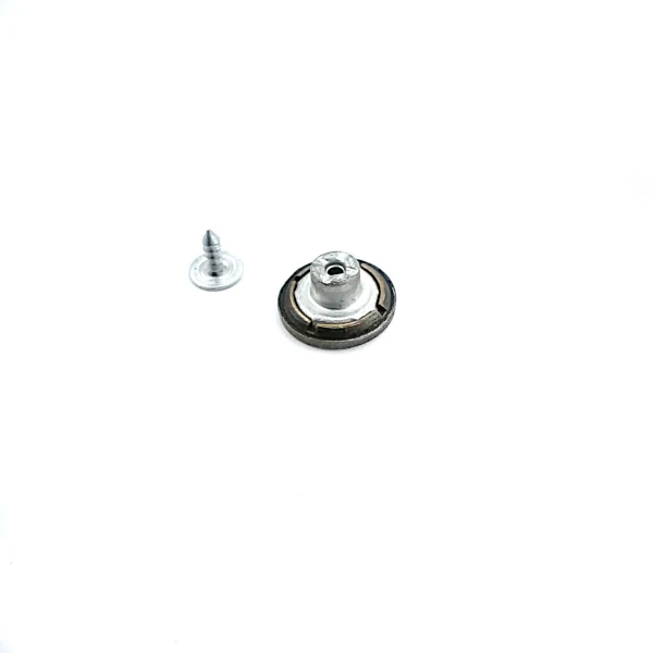 Jeans Button Dot Patterned Hole in the Center 17 mm 28 L E 156