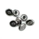 Jeans Button - Zamak - Flower Patterned 17 mm 28 L E 173