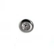 Jeans Button - Zamak - Flower Patterned 17 mm 28 L E 173