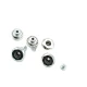 Elmas Tasarımlı Çakma Düğme  17 mm 27 Boy E 1844